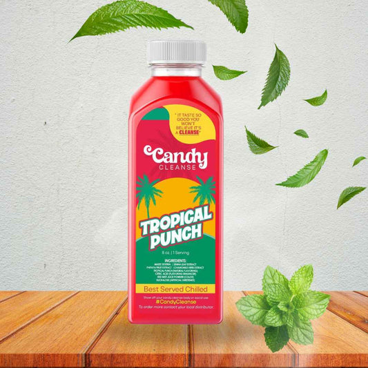 8oz Tropical Punch Candy Cleanse - Single Bottle (Weight Loss ) Ready Made Ready To Drink