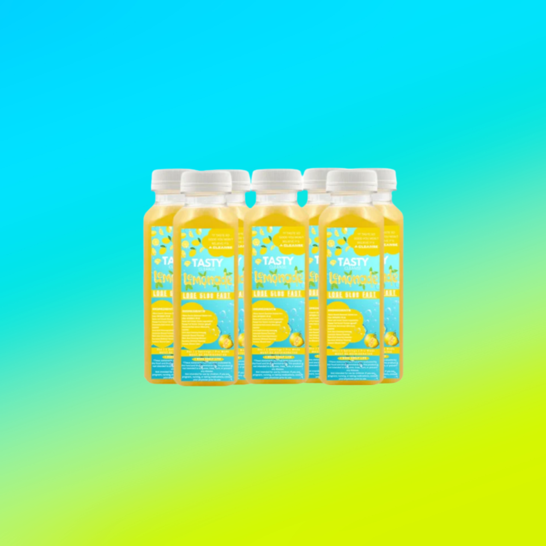 Lemonade Candy Cleanse – 7-Days (16oz, 7-Bottles) Ready-Made Ready To Drink