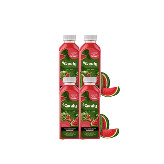 Watermelon Candy Cleanse – 4-Day Cleanse & Weight Management (16oz, 4 Bottles)